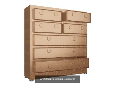 Wooden Furniture 1 3D Model Pack