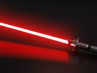 Light Saber - Sith Free 3D model