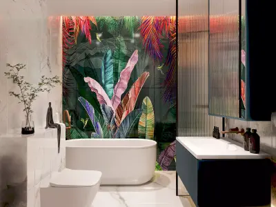 Modern Bathroom 3D Model 3D model