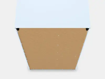 VIHALS wardrobe with 2 doors 3D model