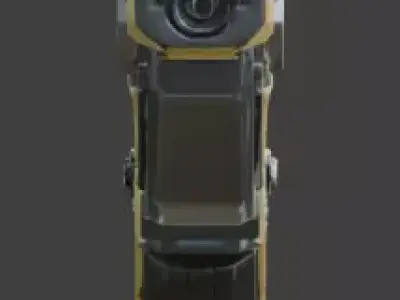 Futuristic Precision Multi-Tool 3D Model Low-poly 3D model