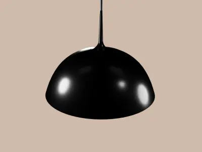 Modern Pendant Lights 4 - Ceiling Lights Low-poly 3D model