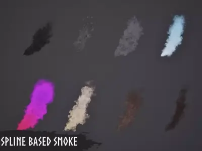 Smoke - Fog VFX Low-poly 3D model