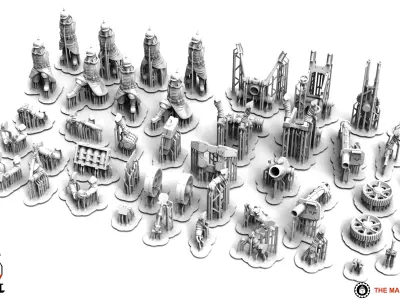 Feudal Guard - Sergeant Builder 3D print model