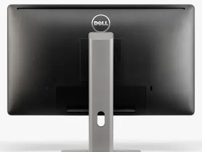 Dell Professional P2414H LED monitor Low-poly 3D model