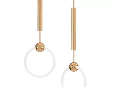 Ring Pendant Light 3D model