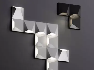 Forstlight Wu-Model Wall Lamp 3D model