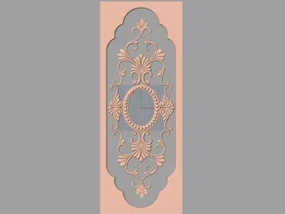 CNC 3D relief models STL format file used for artcam aspire E385 3D model