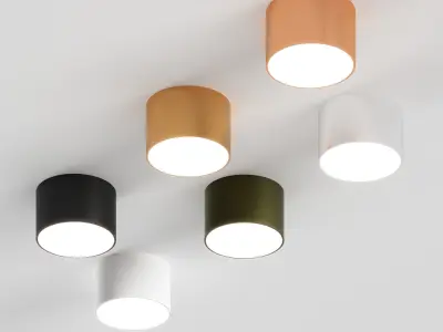 Lamp HOKASU MOON Free 3D model