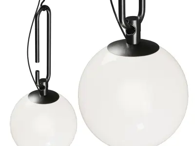NH S1 22 SUSPENSION pendant light  Low-poly 3D model