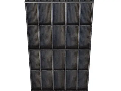 Factory Roof 3D model purchase