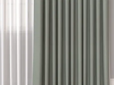 Curtain 1 3D model
