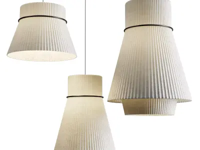Lampatron PEO pendant light type C M Low-poly 3D model