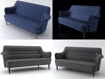 Samsas sofa 3 3D model