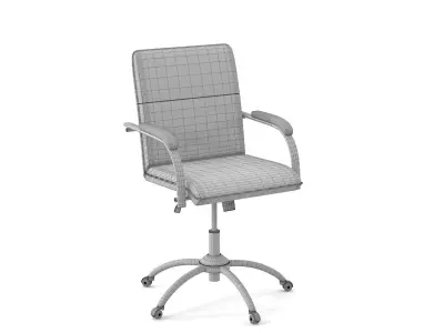 Office chair Samba PBR Low-poly 3D model