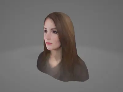 Character No 6  Not Rigged 3D model Low-poly 3D model