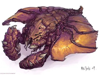 Starcraft Drone 3D print model