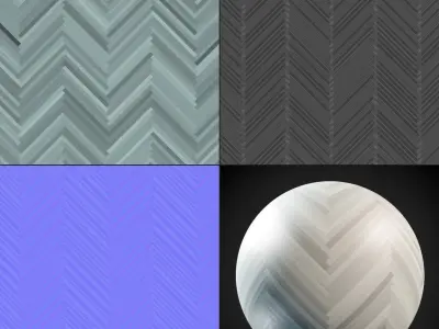 Oak Wood PBR Texture 020 Texture