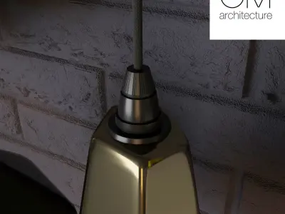 Om Architecture Clay 3D model