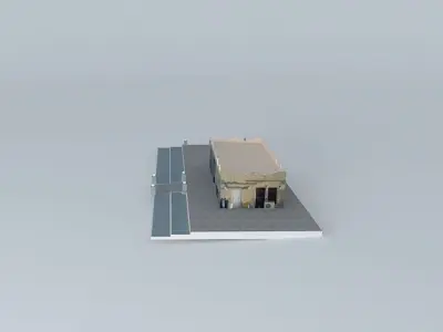 Cottages Darwish Free 3D model