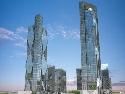 Cityscape 8 3D model