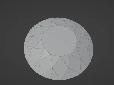 Realistic Diamond 3D model
