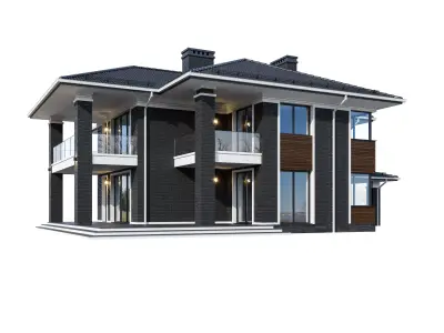 Modern V156 with BLENDER file 3D model