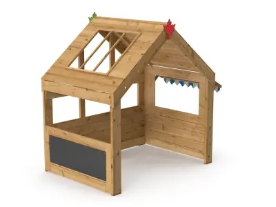 Play House Low-poly 3D model