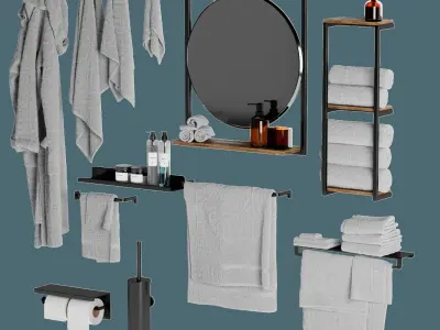 Bathroom-set 3D model