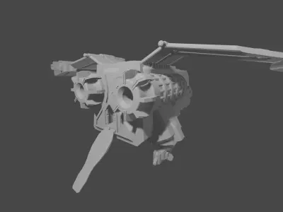 CS1-092023 Concept Starship Freighter  3D print model