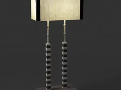 10 lamps 3d models pack 3D model
