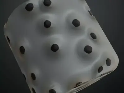 Punch Through Holes var PBR Seamless Texture