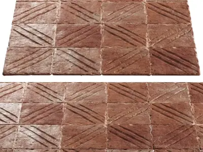 Ceramic floor tiles  3D model