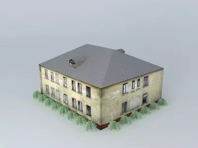 Riga Ieriku street 19 Free 3D model