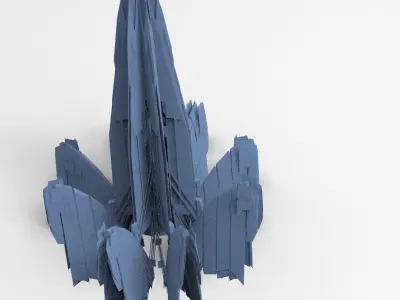 Halo Forerunner Inspired Energy Pilon Generators 8 3D model