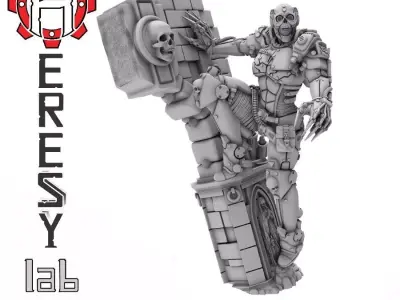 Heresylab - Female Assasin Jezra 3D print model