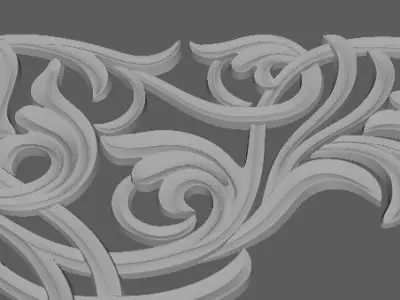 dekor ornament 3D model 107