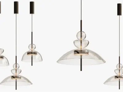 Maytoni Bangkok pendant lamp 3D model