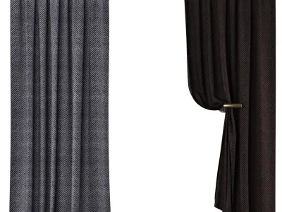 Curtains 125 Backhausen Rebbio Grande 3D model