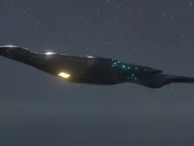 Mothership - Capitalship  Spaceship 3D model