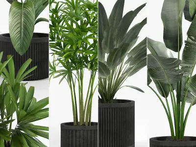 Cozzo Planter stone Yard Inc 3D model