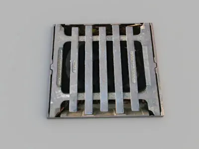 Sewer Grate 10 3D model