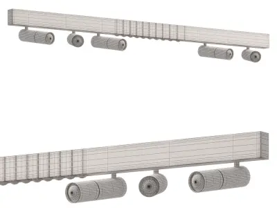  Magnitnaya Trekovaya sistema ideal lux novinka helyabinske 3D model