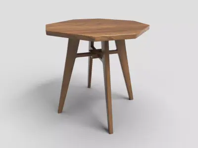 Octagon Table CG83 3D model