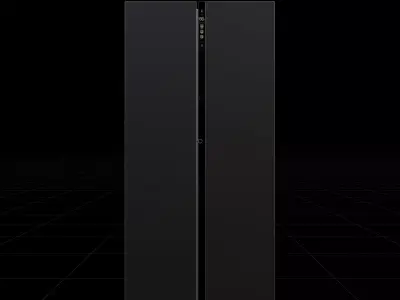 Side By Side Refrigerator 3D model