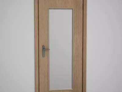 CGAxis Door 3D model