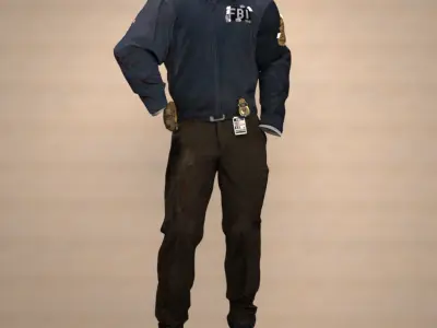 Fake FBI Outfit for Genesis 9