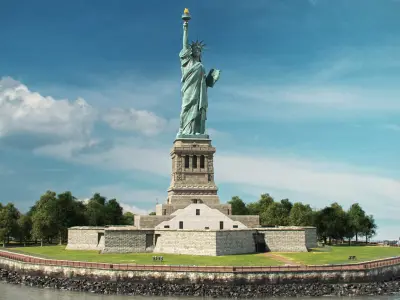  Liberty Island Scene 