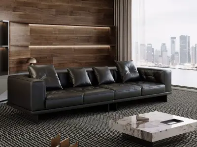 Apartment Interior Scene 3D model