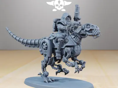 Scavenger Riders 3D print model
